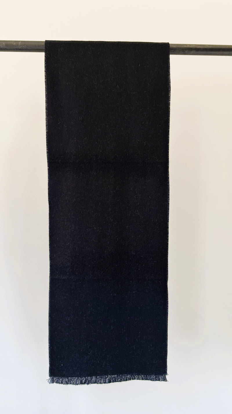 DOUBLE FACE SCARF 100% BABY ALPACA