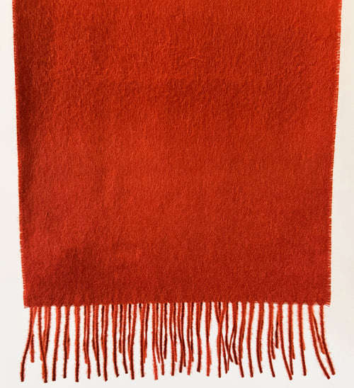 Long Brushed Scarf 100% Baby Alpaca