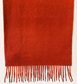Long Brushed Scarf 100% Baby Alpaca